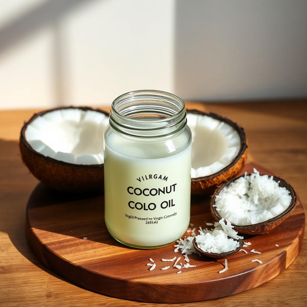 Cold-pressed Coconut Oil view 2